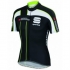 Sportful Gruppetto Pro Team fietsshirt zwart/wit heren  SP1317-102